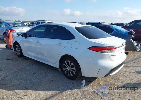 2022 Toyota Corolla Hybrid Le from USA, damaged, VIN JTDEAMDE1N3012938